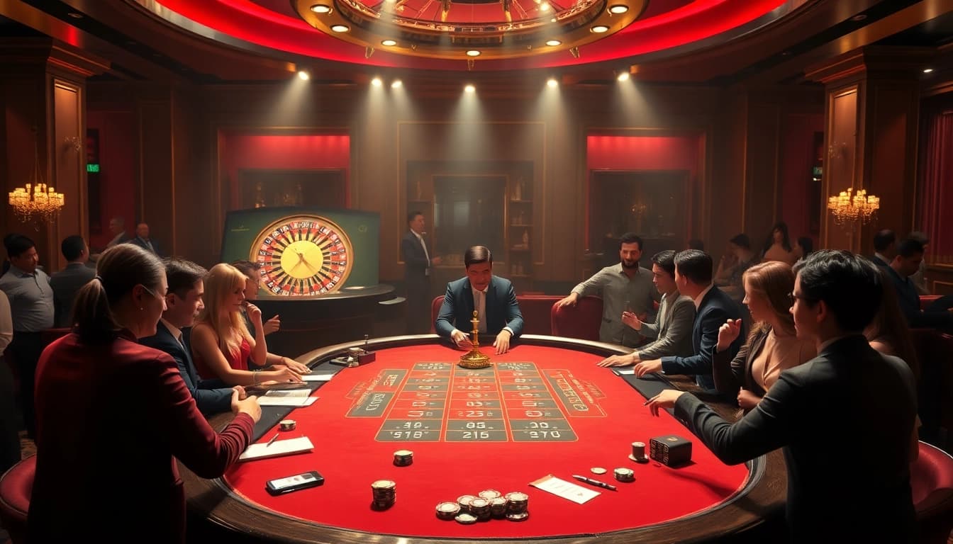 Rasakan sensasi togel sumo di meja kasino mewah bersama para penjudi yang antusias.