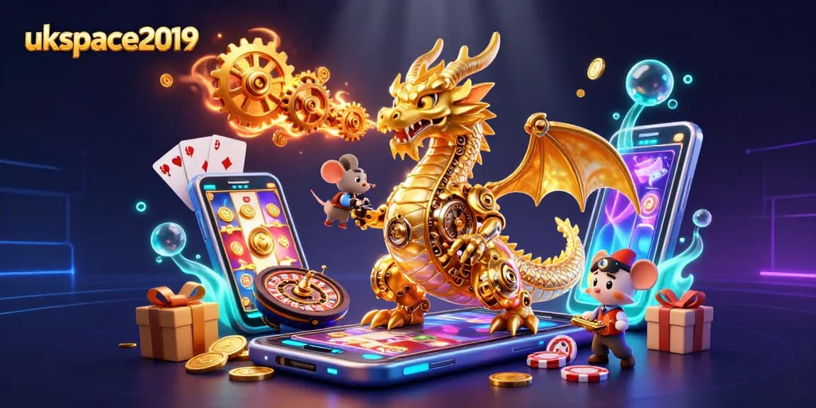 Experience thrilling gameplay at ukspace2019 featuring dynamic slot games and engaging casino elements.