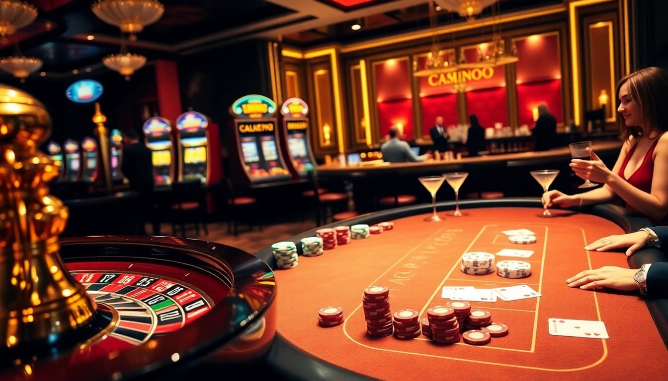 Experience the excitement of MMOO gaming with vibrant casino tables and thrilling gambling action.