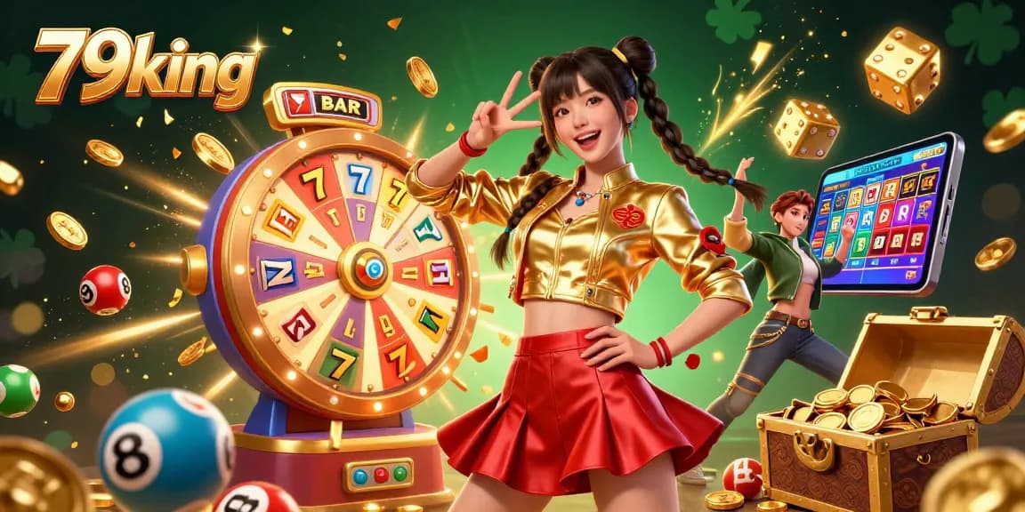 Experience thrilling gameplay at 79king with vibrant graphics, jackpot themes, and interactive slots.