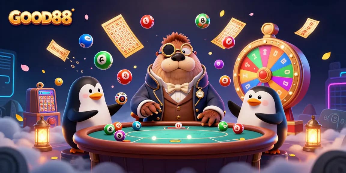 Experience thrilling gaming moments at GOOD88 with an underwater poker scene showcasing vibrant elements.