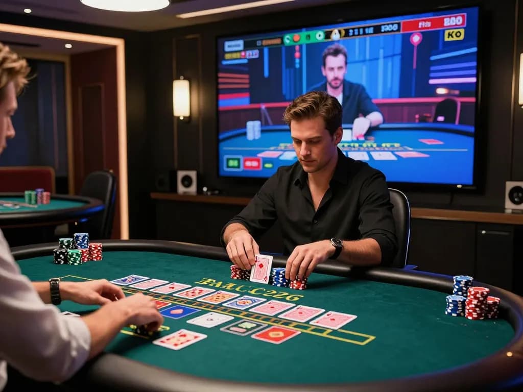 Experience the thrill of 바카라사이트 with live dealers and elegant gaming setups.