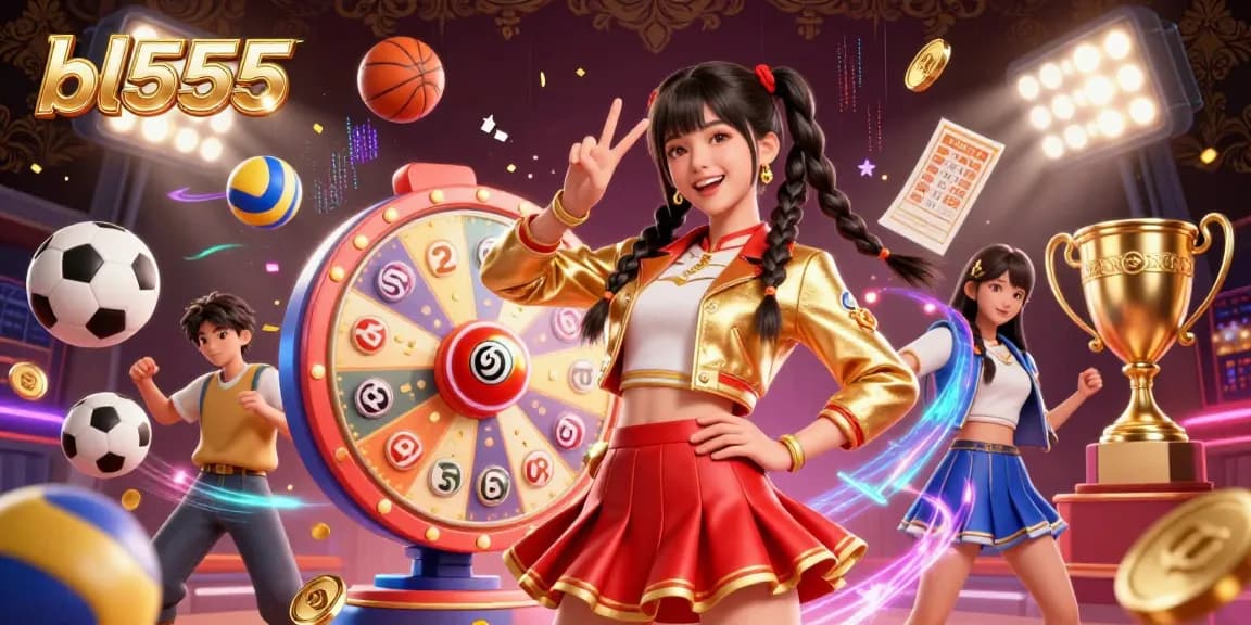Experience thrilling gaming at bl555 with vibrant visuals, dynamic sports elements, and exciting lottery games.