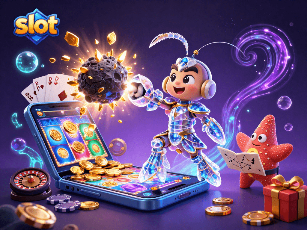 Mencoba keberuntungan pada slot pemenang dengan jackpot, menampilkan karakter unik dan elemen permainan yang menarik.