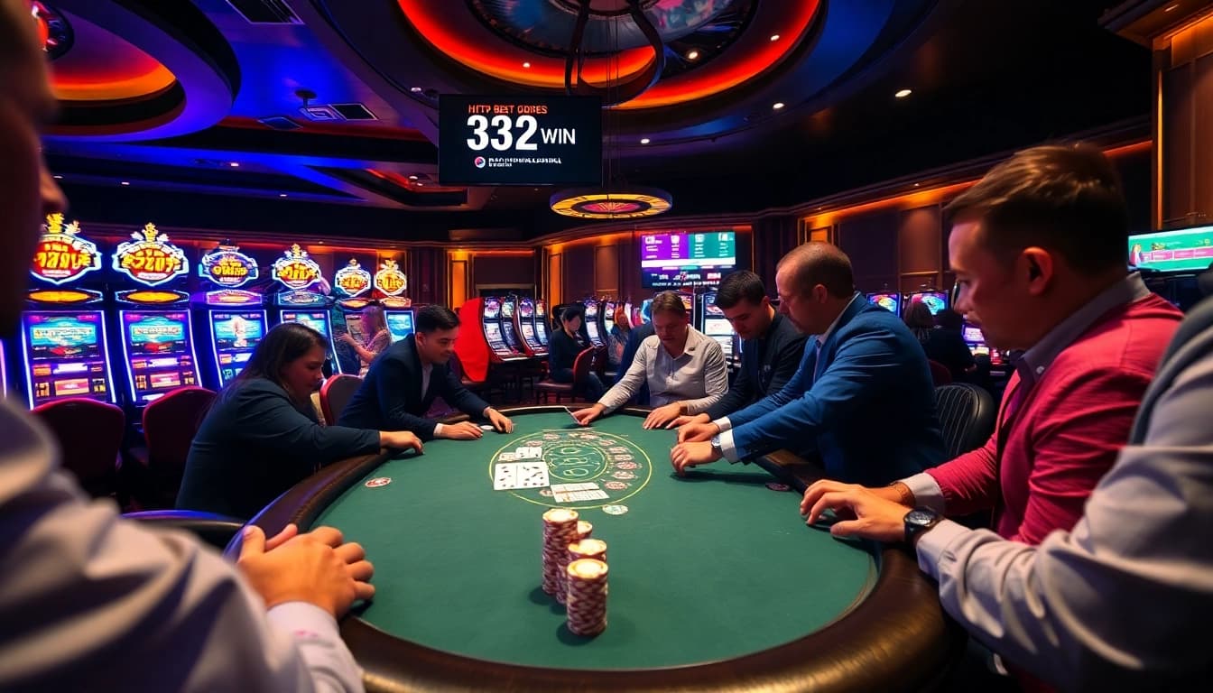 Experience thrilling gameplay at https://32win.capital/ with a vibrant casino atmosphere.