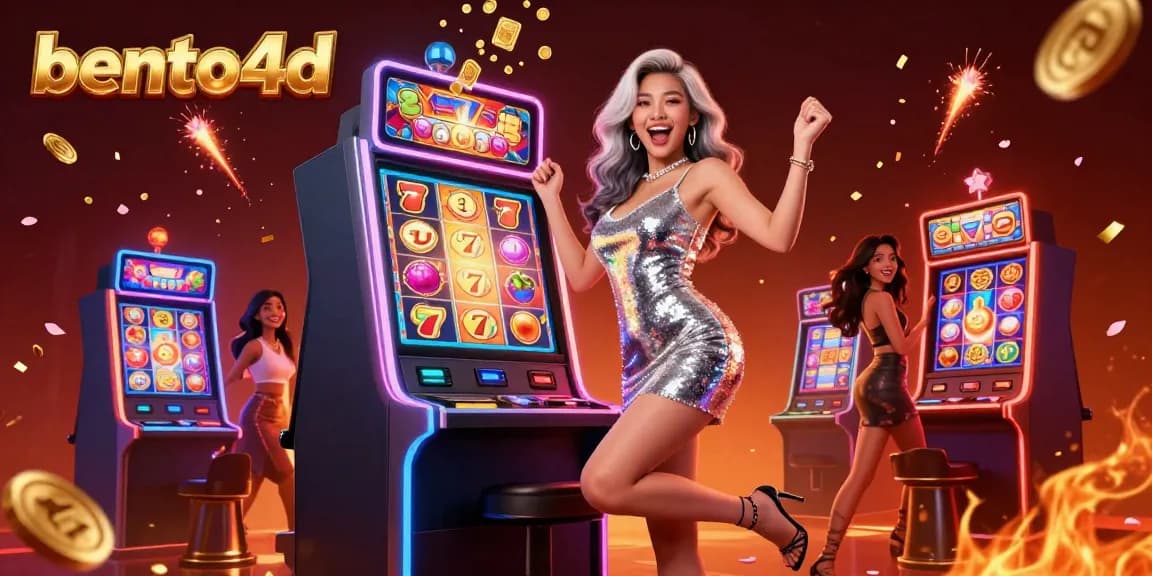 Ikuti permainan mendebarkan di bento4d dengan perayaan jackpot mesin slot yang menakjubkan.