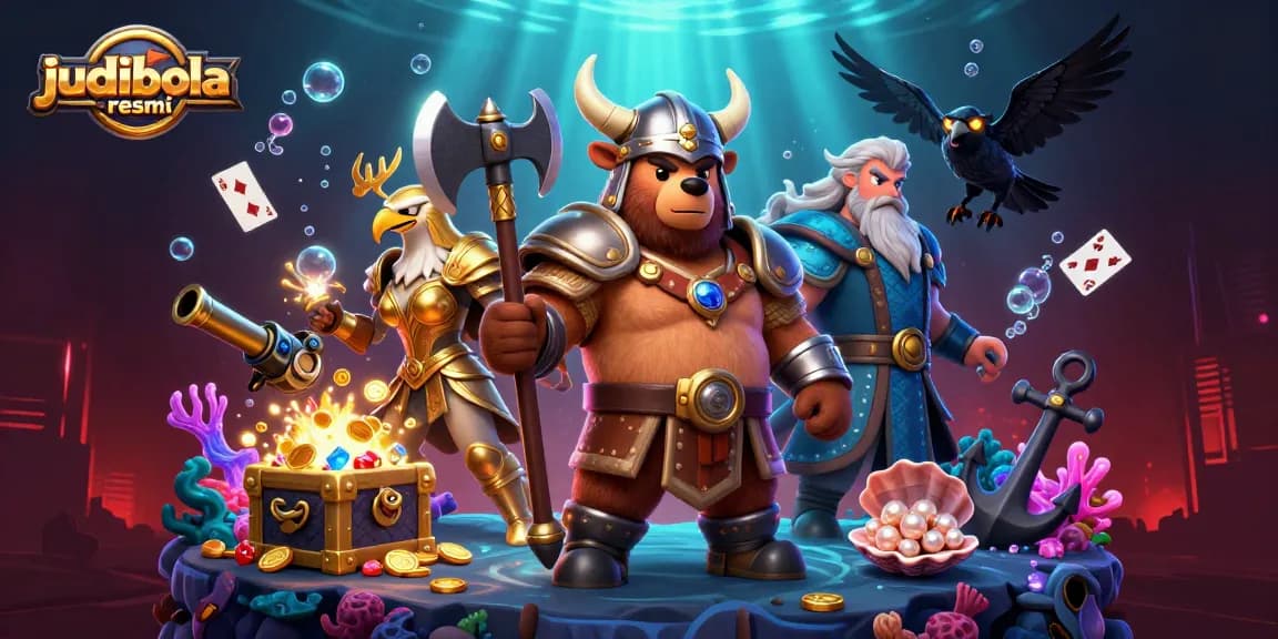 Bet on judibola-resmi for winning strategies with the fierce Viking bear and Valkyrie eagle.