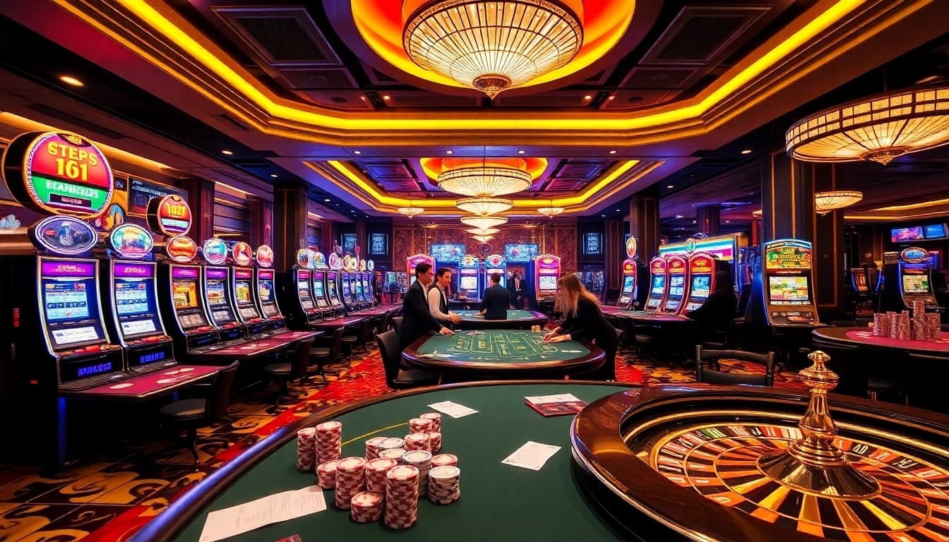 Engaging scene of gamblers playing at luxurious tables, showcasing hidden wiki official elements of excitement.