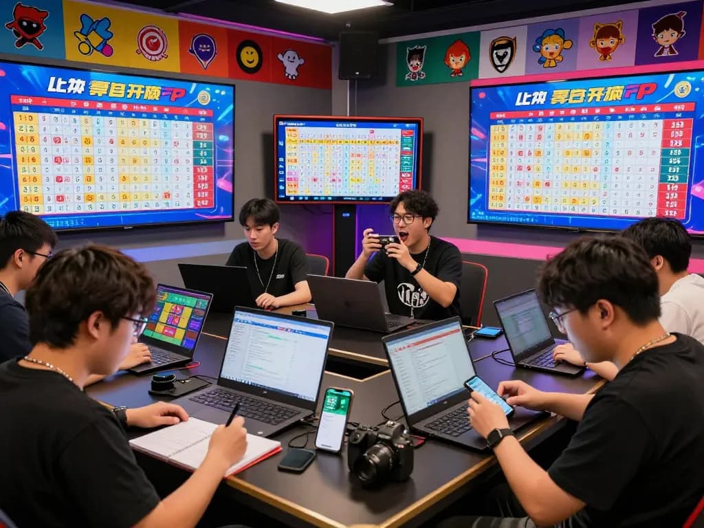 Players watching Data HK live results during an exciting lottery draw, capturing the thrill of gaming.