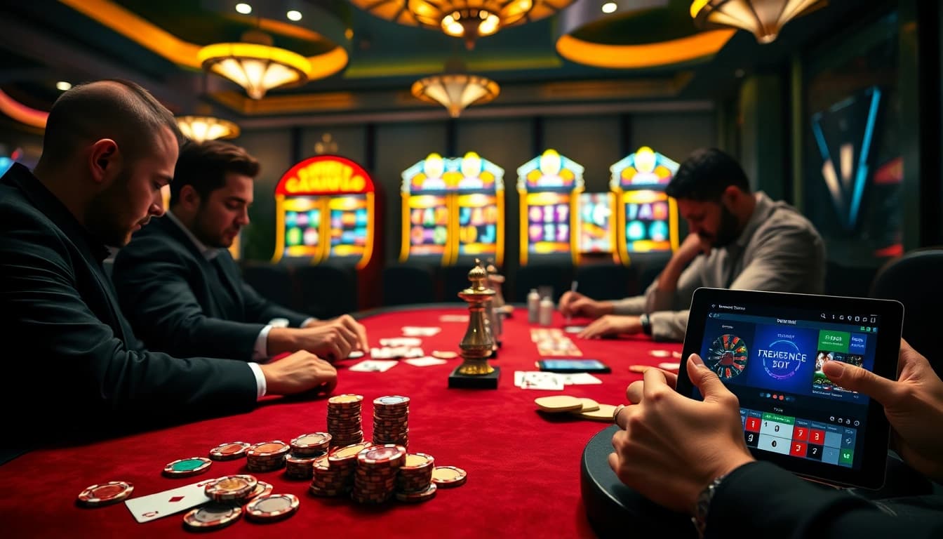 Pemain yang bermain poker dengan taruhan tinggi di platform TogelSumo.