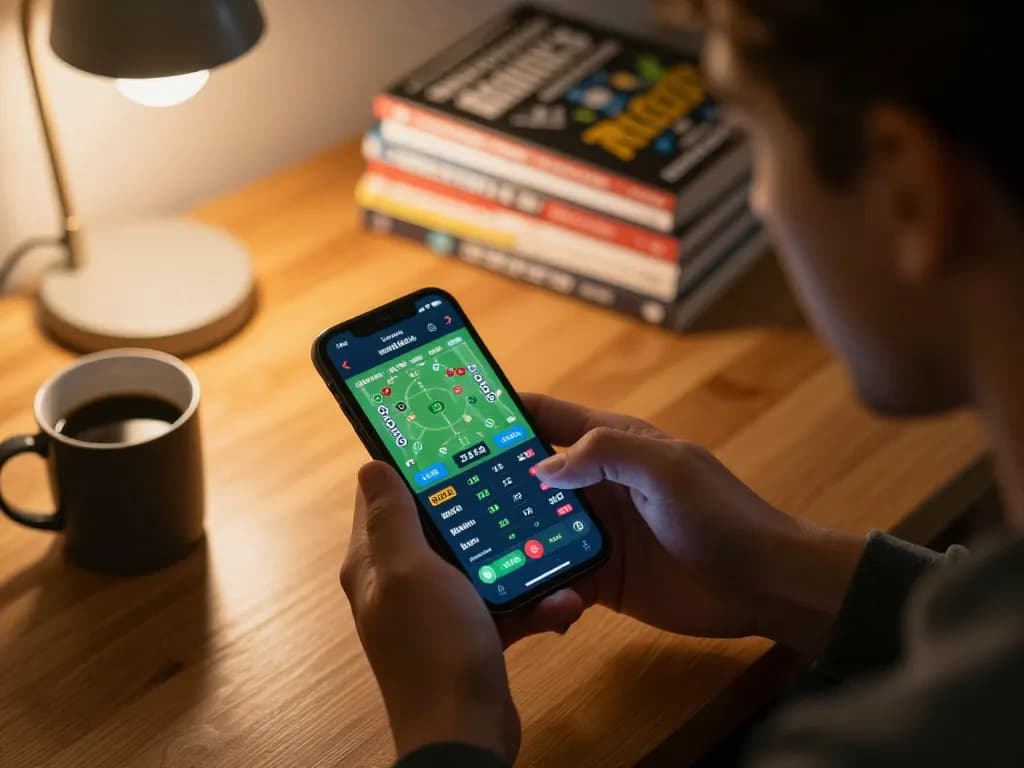Engaging with live sports betting on 9bet app from a cozy home setup to enhance winning strategies.
