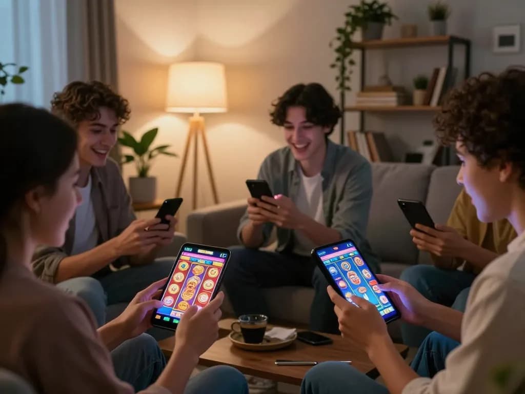 Engaging gameplay on mobile devices with exciting slot depo 3k graphics in a cozy living room