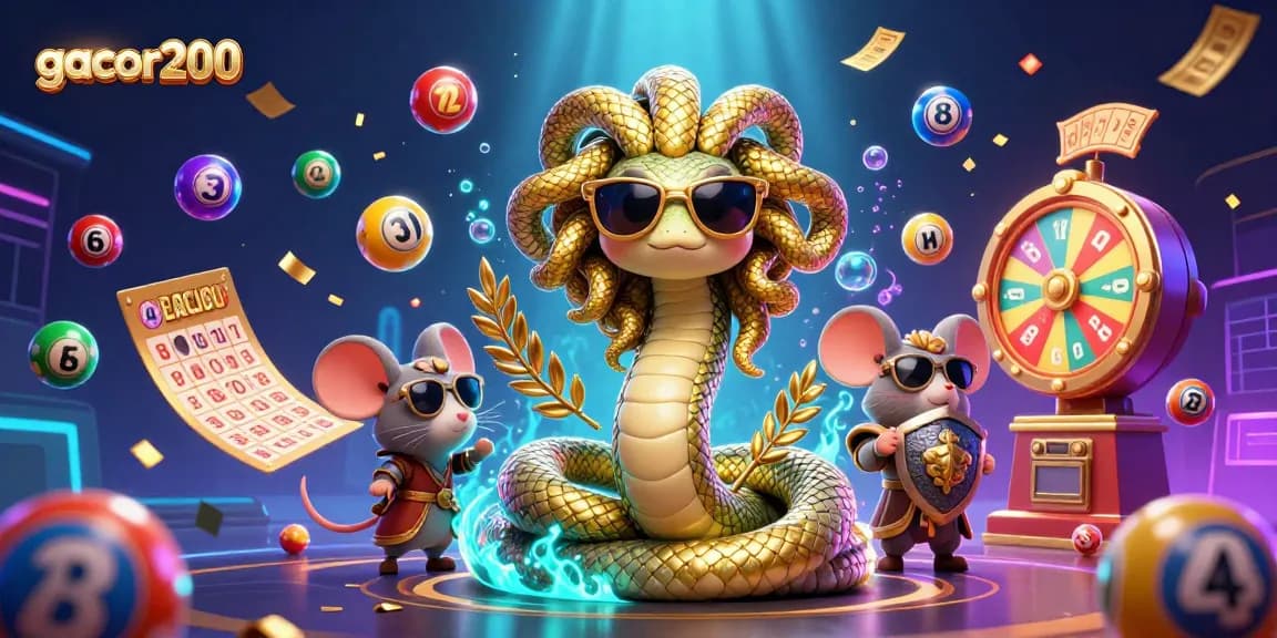Participate in exciting games at gacor200 with dynamic lottery elements and vibrant visuals.