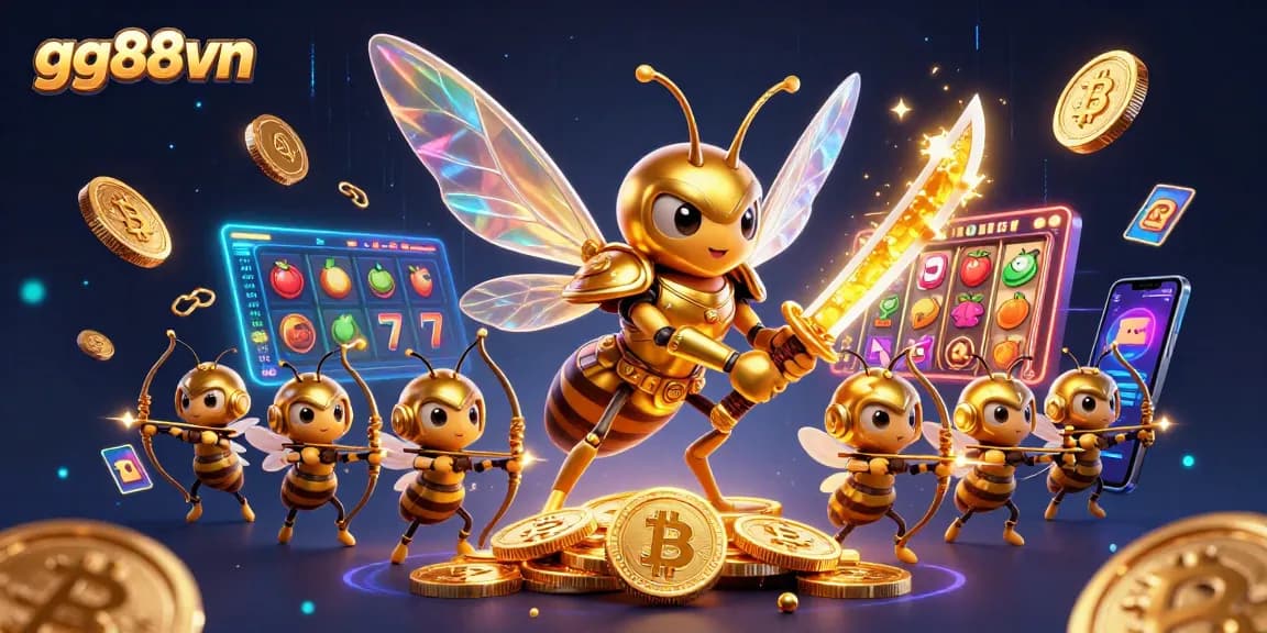 Spin and win at gg88vn with exciting features from golden hornet samurai and shimmering crypto coins.