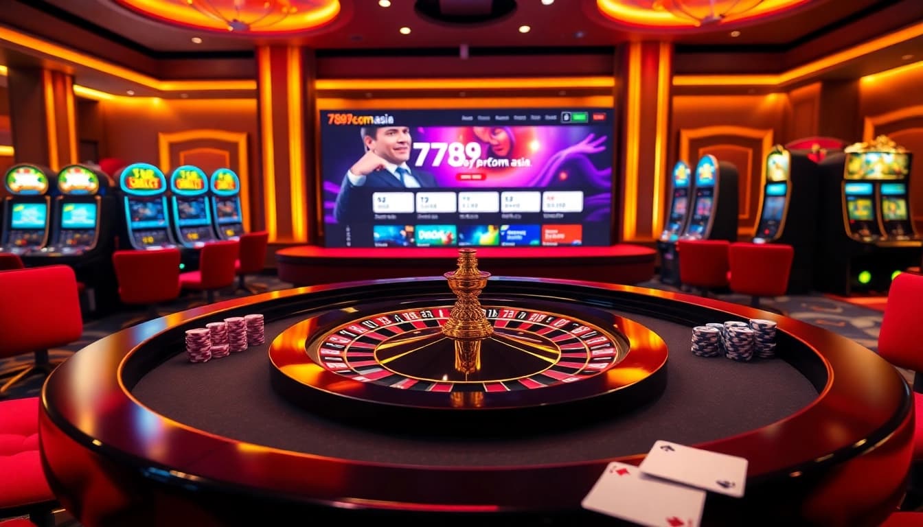 Engage in thrilling games at https://789fcom.asia/ with interactive tables and vibrant casino aesthetics.