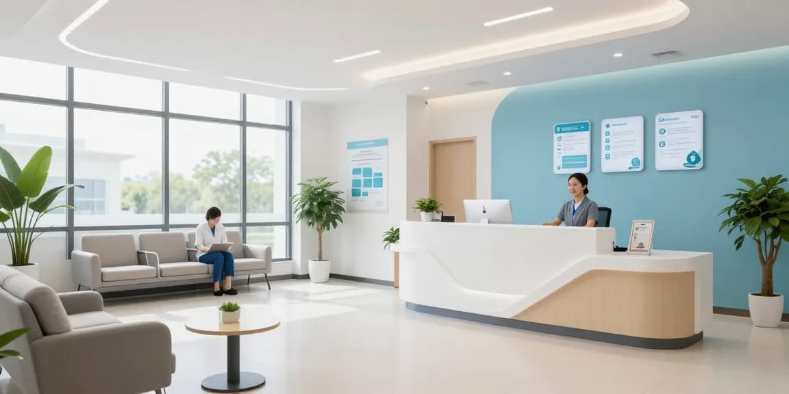 Appeal denied health insurance claim guidance in a compassionate healthcare setting, showcasing medical services and patient care at a health clinic.