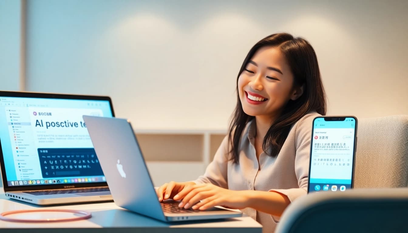 Sogou Input Method download interface displayed across multiple devices showcasing AI features and user privacy.