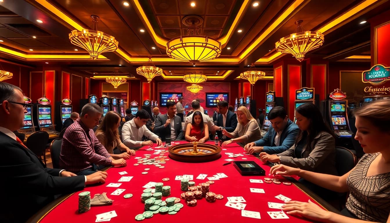 Experience the thrill of winning at https://33wins.it.com with vibrant casino tables and exciting game action.