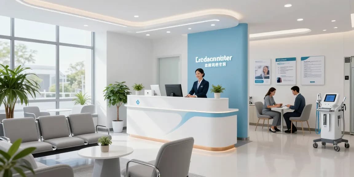 Hair transplant Istanbul clinic with doctors providing patient care in a welcoming healthcare environment.