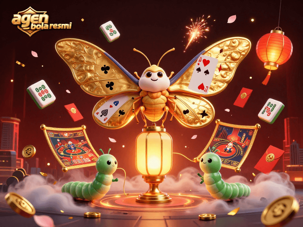 Engage in thrilling action with agen judi bola resmi while enjoying dramatic casino-themed visuals.