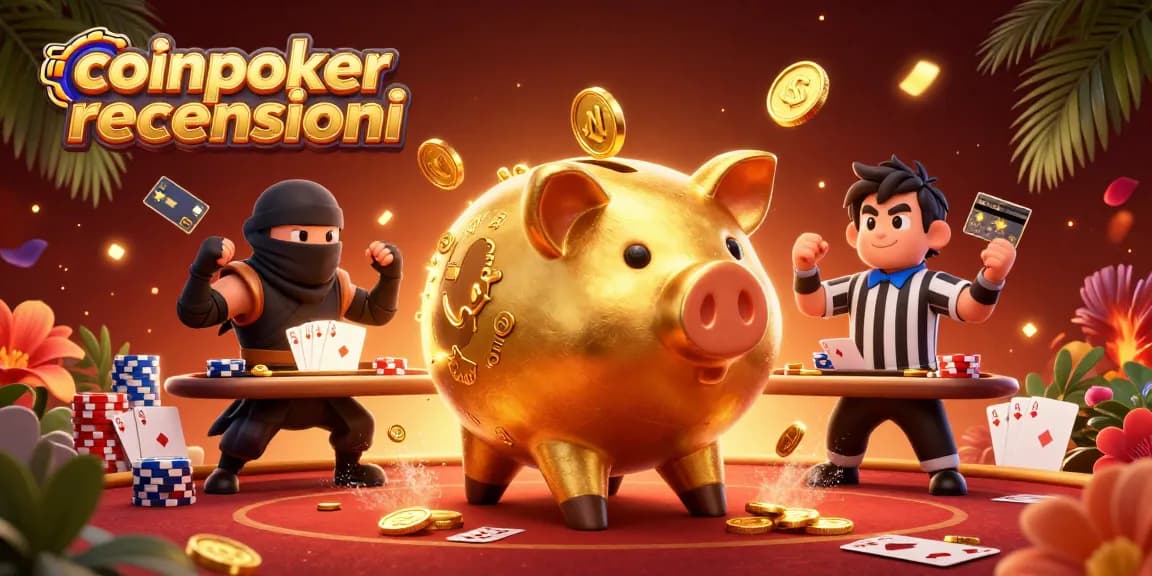 Coinpoker recensioni: i protagonisti del casino animano la scena con il poker.