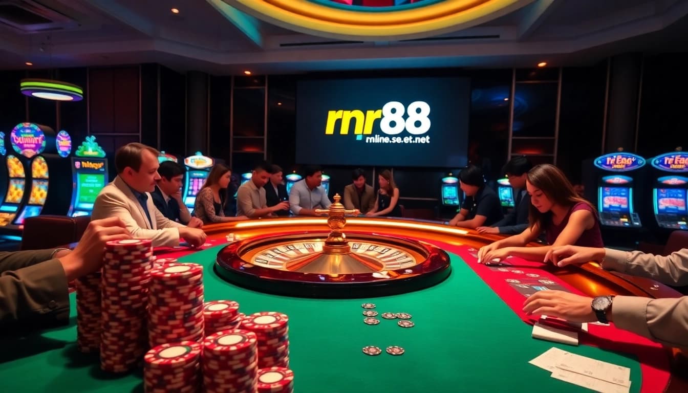 Experience high-stakes gambling at rr88.se.net with a vibrant roulette scene.