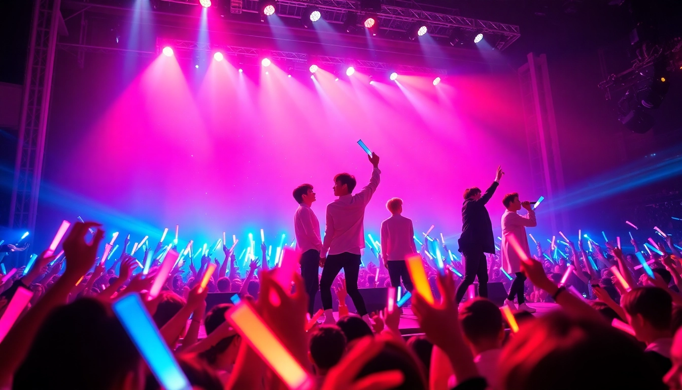 BTS news highlights members' vibrant concert performances with lively audiences.