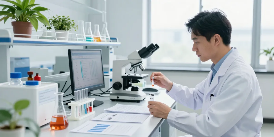 Buy bpc-157 Canada being researched in a modern lab, showcasing scientific innovation.