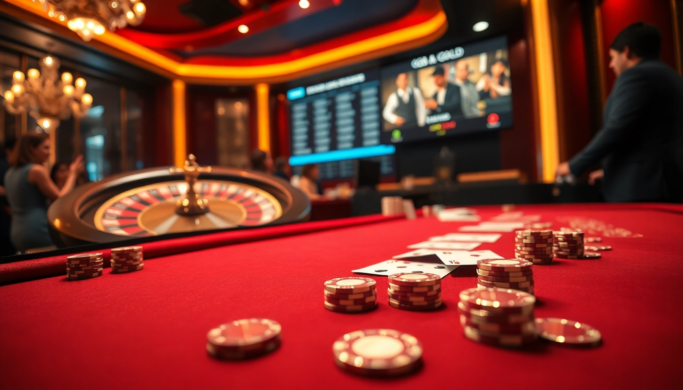 Experience the excitement of high-stakes play at https://gg88.gold/, showcasing a luxurious poker table with chips and cards.
