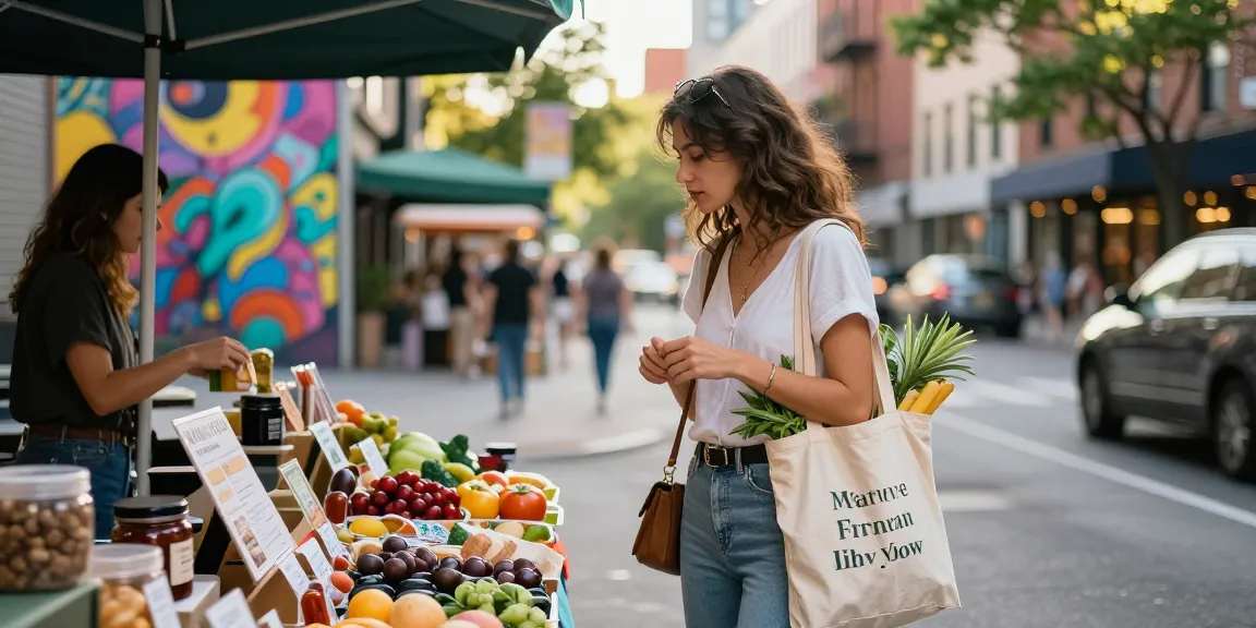 Urban lifestyle scene showing local shopping and fresh produce at https://forumup.org/shop/search.php?ca_id=&addr1=&addr2=&addr3=&schKeyword= market, vibrant and inviting atmosphere.
