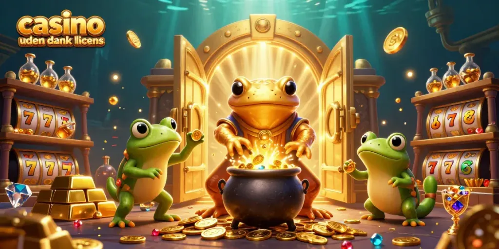 Play thrilling games at casino uden dansk licens with magical alchemists and gold treasures.