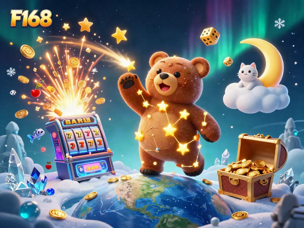 Play thrilling casino games at F168 with 3D characters and exciting jackpot scenes.