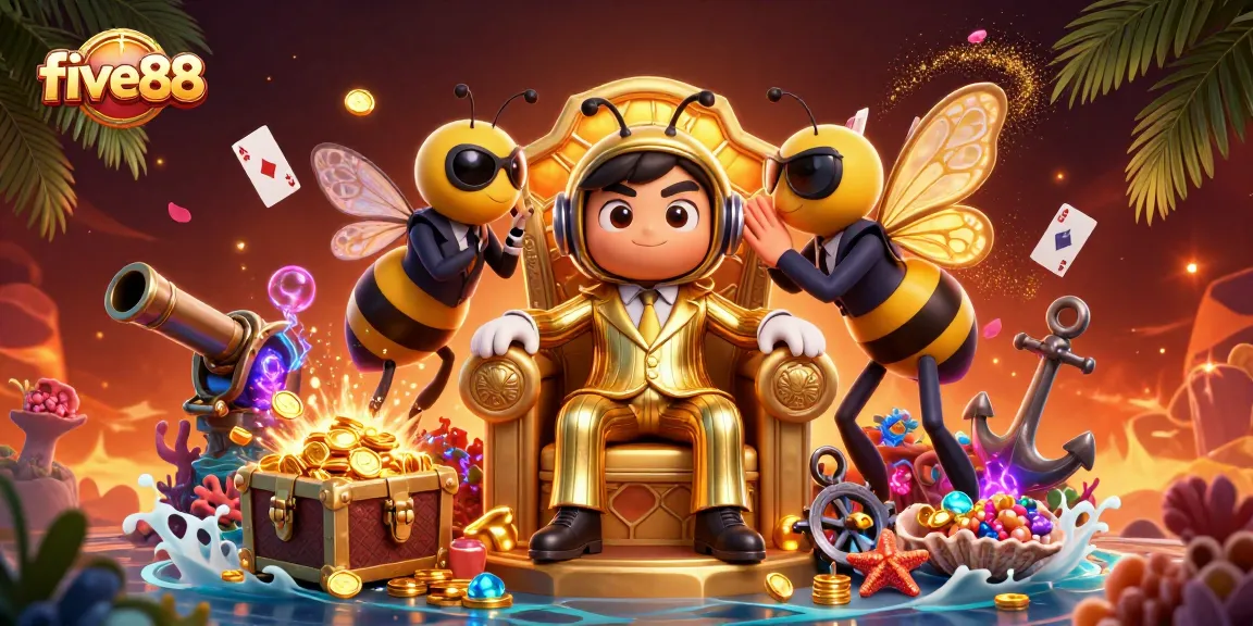 Experience excitement and action in five88's online casinos featuring engaging games and treasures.
