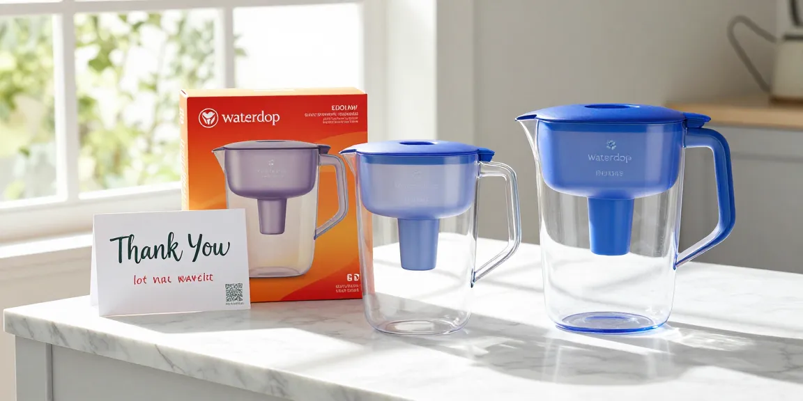 Shop the Waterdrop ED01AW Electric Water Filter Pitcher for best deals online, product review, and e-commerce insights.