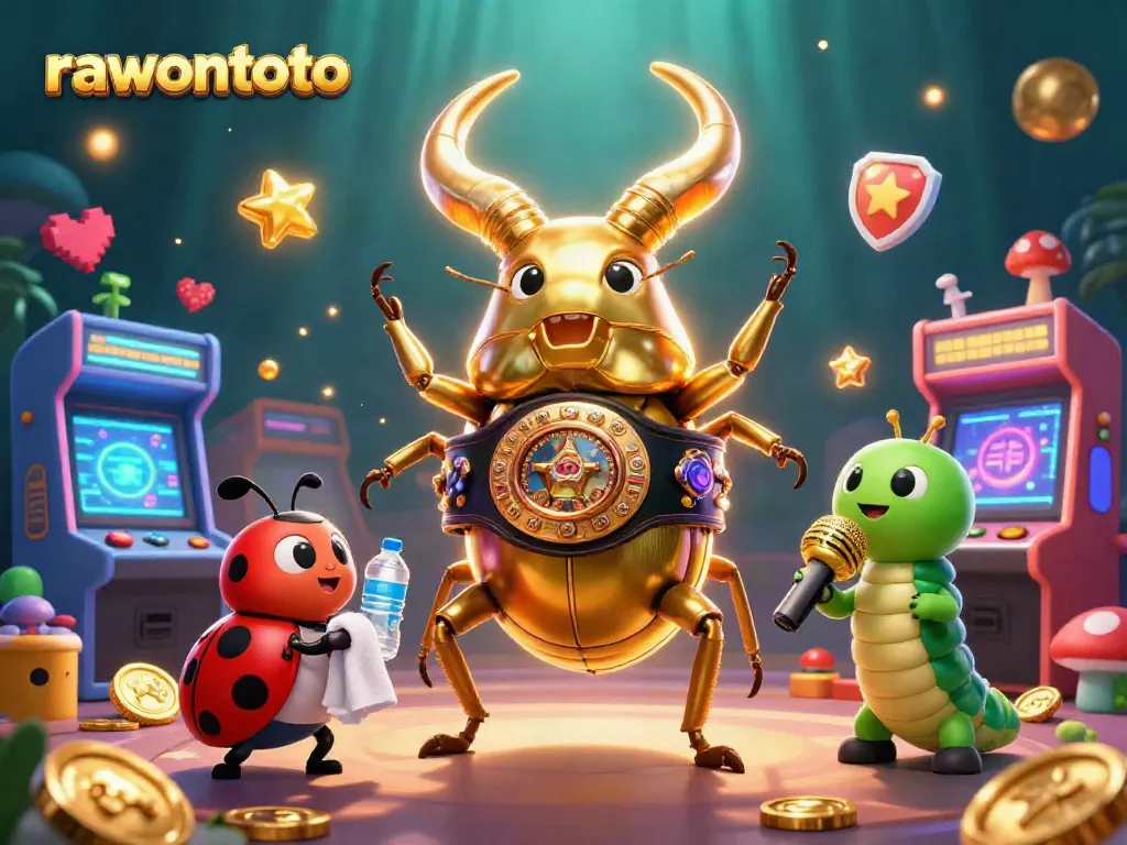Menangkan taruhan di rawontoto dengan karakter lucu dan mesin slot yang berkilau