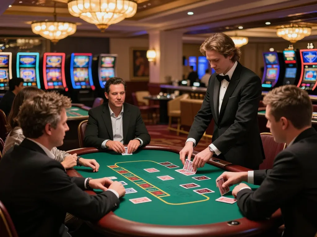 Players engaging in intense blackjack gameplay at c168-co, showcasing strategy and excitement.