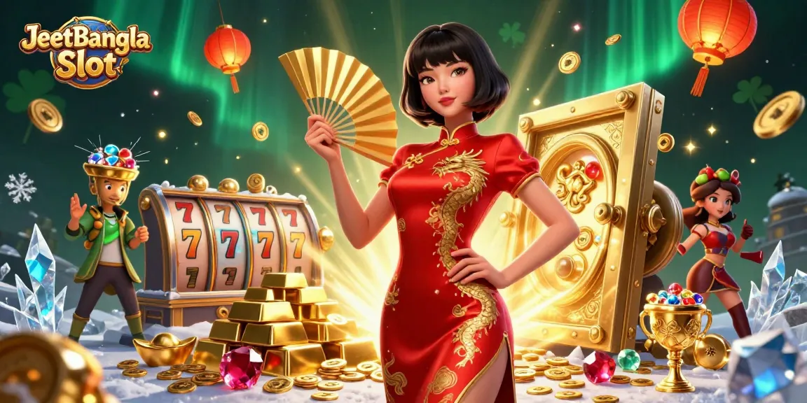 Spin to win big at JeetBangla Slot with top-notch reels and exciting gameplay in a vibrant setting.