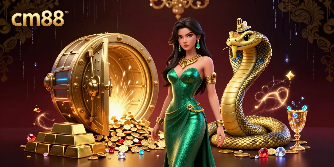 Experience thrilling gameplay at cm88 with captivating casino elements and a rich treasure atmosphere.