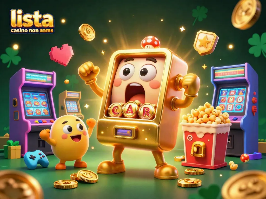 Scopri la lista casino non AAMS con animazioni di slot vincenti e giochi scintillanti.
