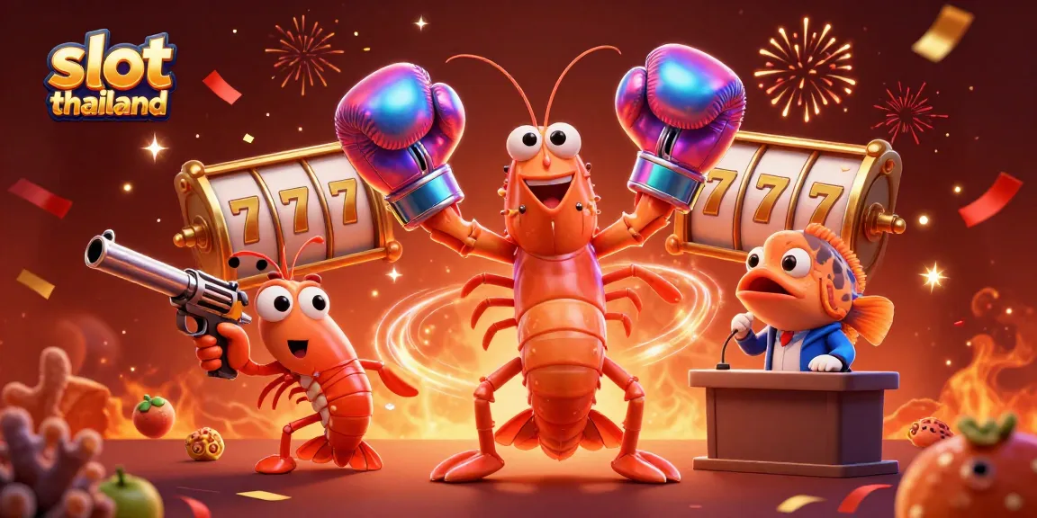 Menangkan slot thailand dengan ilustrasi 3D ceria bersama udang mantis dan teman-temannya.