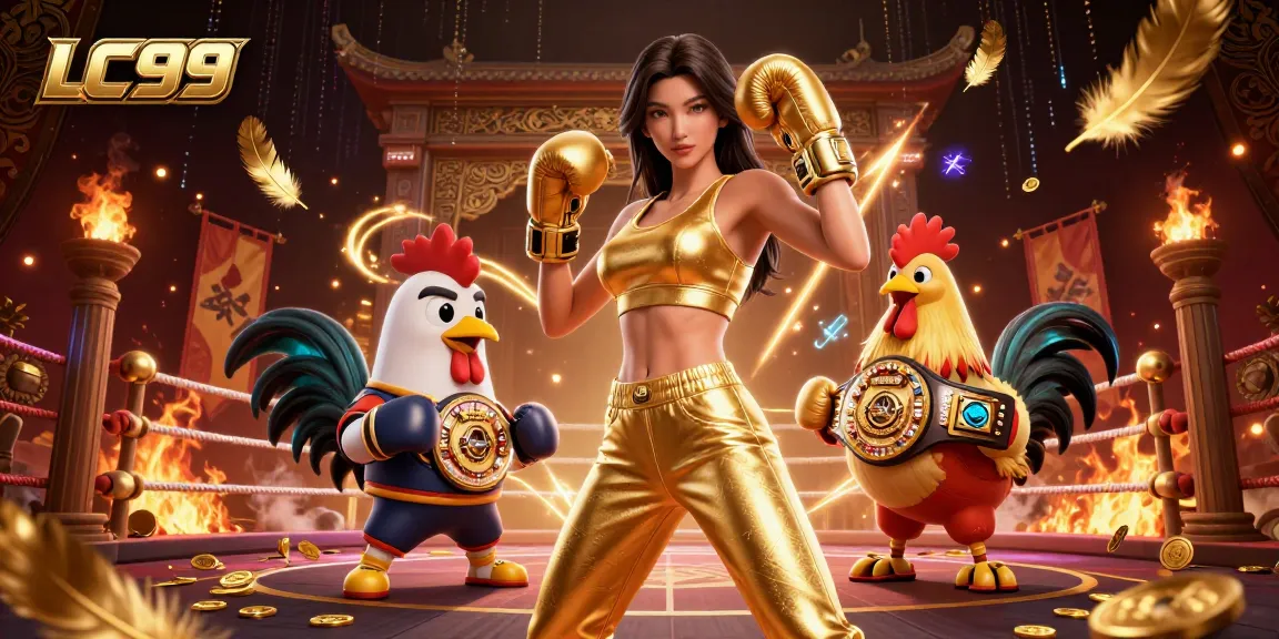 LC99 showcases an exhilarating online gaming scene with dynamic characters and rich casino elements.