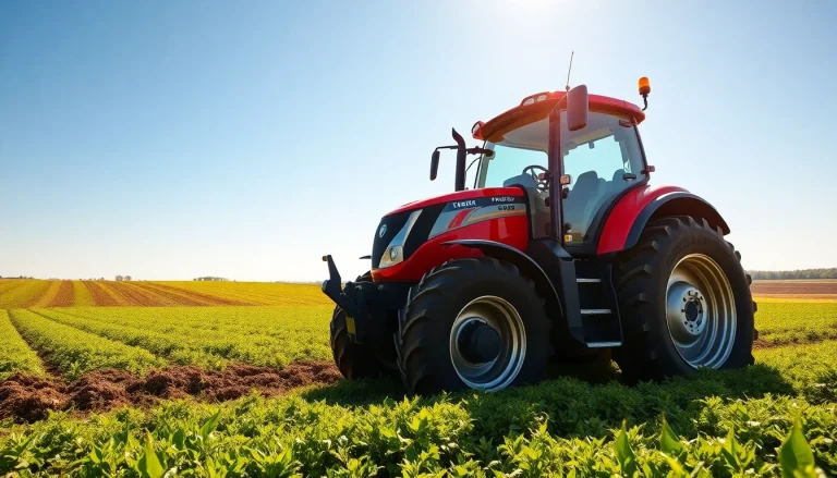 Enhance efficiency with the AF88 tractor efficiently plowing agricultural fields.