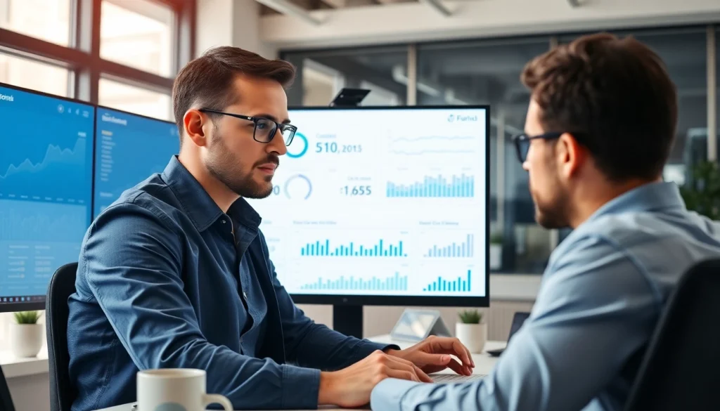 Analyzing the smm reseller panel metrics in a modern office environment.
