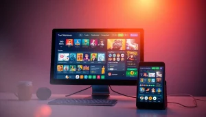 Experience TV88's secure and user-friendly online gaming interface on desktop and mobile.