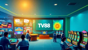 Engaging interface of TV88 showcasing diverse gaming options for a vibrant online casino experience.