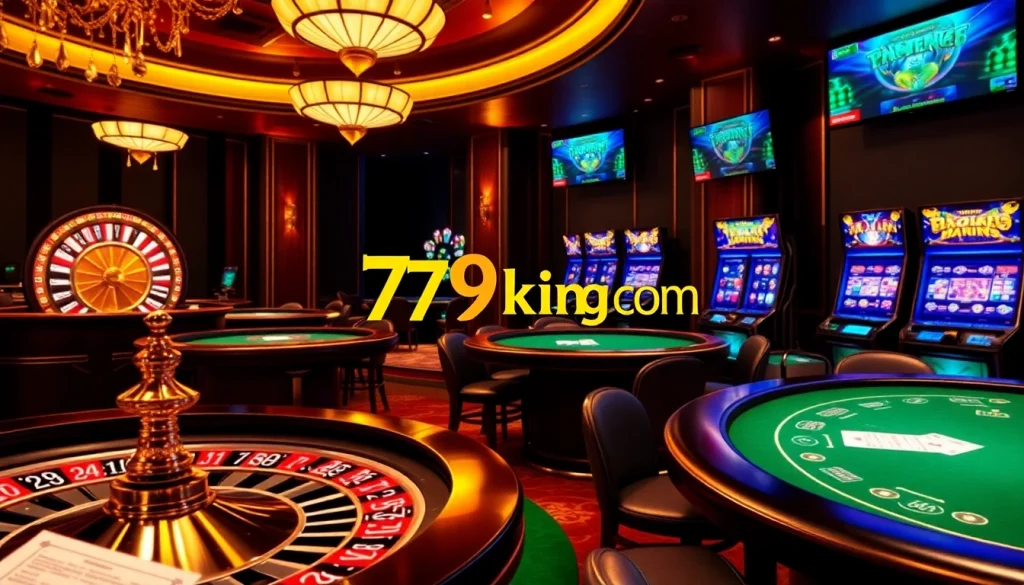 Experience the thrill of 79king com with vibrant slot machines and engaging casino atmosphere.