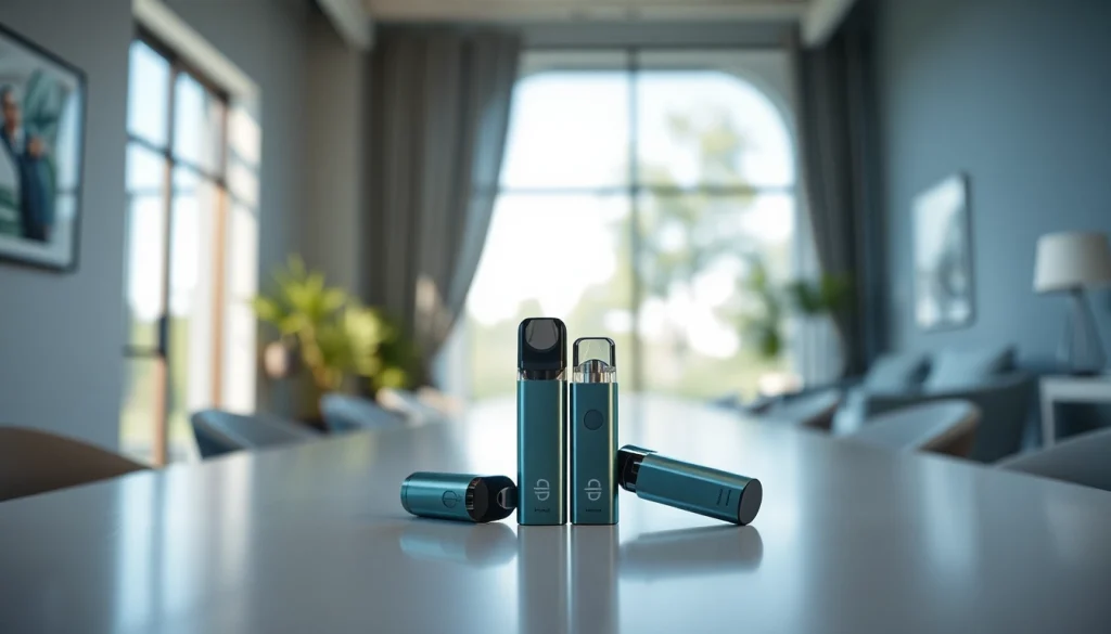 Genießen Sie hqd pods in einer modernen Umgebung mit eleganter Präsentation.