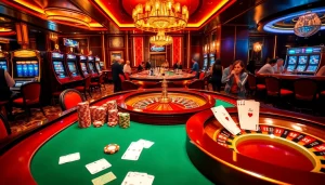Engage in high-stakes gaming at Lc88's luxurious casino tables.