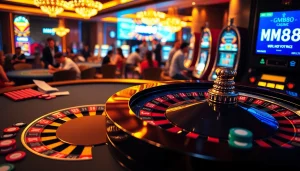 Experience the excitement of MM88 with vibrant casino games and betting options.