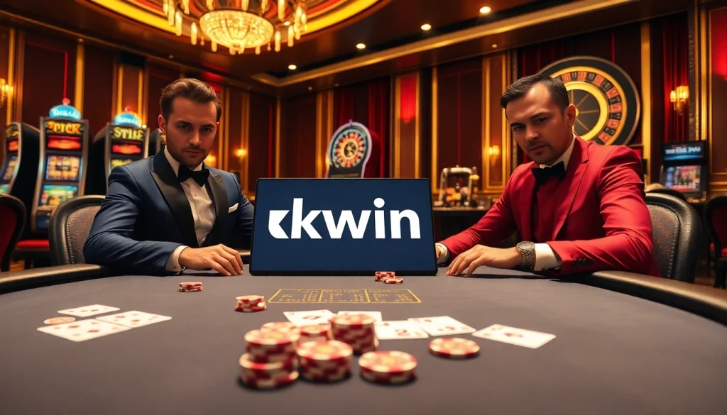 Engaged players enjoying a high-stakes poker game at kkwin.black online interface, showcasing excitement and strategy.